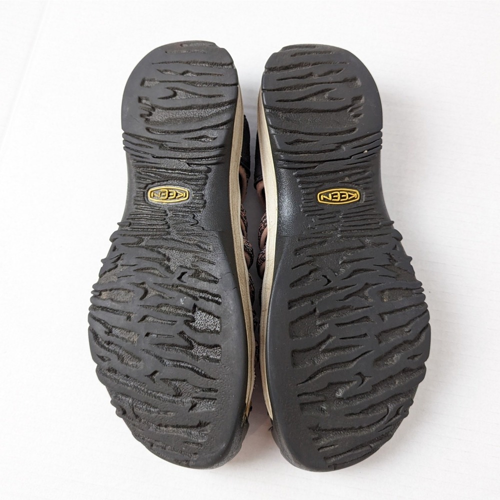 Keen Womens Gray Tan Whisper Waterproof Bungee Cord Hiking Sandal Size 9‎ - Picture 4 of 7